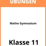Mathe 11 Klasse Gymnasium Übungen PDF