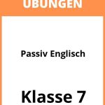 Passiv Englisch Übungen Klasse 7 PDF