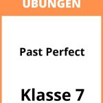 Past Perfect Übungen 7. Klasse PDF