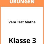 Vera Test 3 Klasse Übungen Mathe PDF